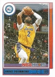 2021-22 Hoops Winter Base Set Andre Drummond #186 card