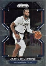 2021-22 Panini Prizm Base Set Andre Drummond #5 card