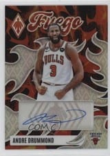 2023-24 Panini Phoenix Fuego Autographs Andre Drummond #FA-ADR card