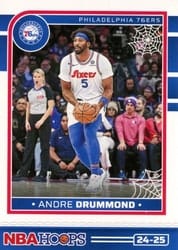 2024-25 Haunted Hoops Base Haunted Hoops Andre Drummond #128 card