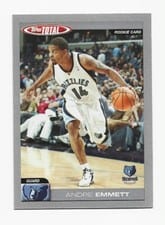 2004-05 Topps Total Base Set Andre Emmett #313 card
