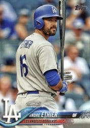 2018 Topps Base Set Andre Ethier #655 card