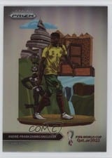 2022 Panini Prizm World Cup National Landmarks Andre Frank Zambo Anguissa #4 card