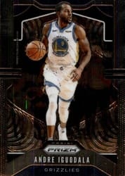 2019-20 Panini Prizm Base Set Andre Iguodala #102 card