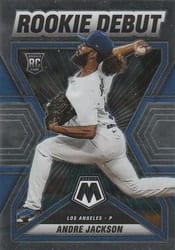 2022 Panini Mosaic Rookie Debut Andre Jackson #RD-20 card