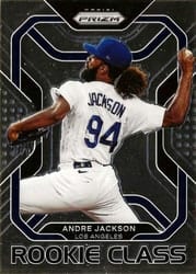2022 Panini Prizm Rookie Class Andre Jackson #RC-17 card