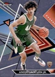 2023-24 Finest Base Set Andre Jackson Jr. #196 card
