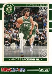 2024-25 Haunted Hoops Base Haunted Hoops Andre Jackson Jr. #126 card