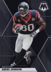 2020 Panini Mosaic Base Set Andre Johnson #86 card
