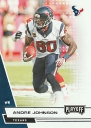 2020 Panini Playoff Base Set Andre Johnson #56 card