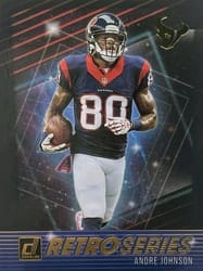 2021 Donruss Retro Series Andre Johnson #RS26 card