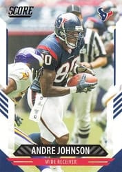 2021 Score Base Set Andre Johnson #159 card