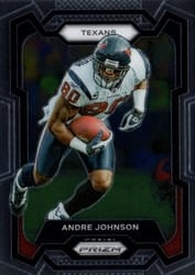 2023 Panini Prizm Base Set Andre Johnson #121 card