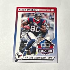 2024 Score First Ballot Andre Johnson #3 card