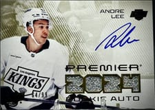 2024-25 Upper Deck Premier Premier Rookie Auto Jersey Andre Lee #PRA-AL card