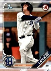 2019 Bowman Draft Base Set Andre Lipcius #BD-108 card