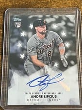 2024 Topps Update Baseball Stars Autographs Andre Lipcius #BSA2-AL card