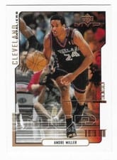 2000-01 Upper Deck Base Set Andre Miller #28 card