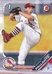 2019 Bowman Draft Base Set Andre Pallante #BD-53 card