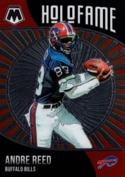 2021 Panini Mosaic HoloFame Andre Reed #18 card