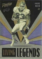 2021 Panini Prestige Living Legends Andre Reed #LL-6 card