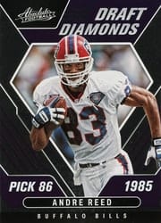 2022 Panini Absolute Draft Diamonds Andre Reed #DD-5 card