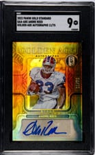 2022 Panini Gold Standard Golden Age Autographs Andre Reed #GAA-ARE card