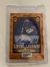 2024 Panini Prestige Living Legends Xtra Points Autographs Andre Reed #LL-ARD card