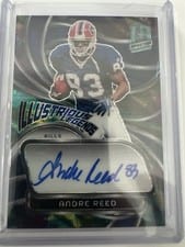 2024 Panini Spectra Illustrious Legends Autographs Andre Reed #IL-ARD card