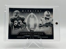 2024 Topps Midnight Constellations Andre Reed / Keon Coleman #C-3 card