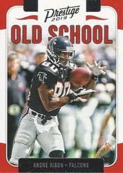 2019 Panini Prestige Old School Andre Rison #OS-AR card