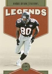 2022 Panini Legacy Base Set Andre Rison #136 card