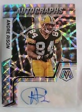 2022 Panini Mosaic Autographs Mosaic Andre Rison #AM-AR card