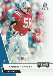 2020 Panini Playoff Base Set Andre Tippett #19 card