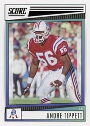 2022 Score Base Set Andre Tippett #290 card