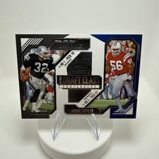 2024 Panini Contenders Historic Draft Class Contenders Andre Tippett / Marcus Allen #6 card