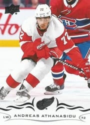 2018-19 Upper Deck Base Set Andreas Athanasiou #316 card