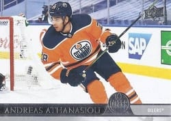 2020-21 Upper Deck Base Set Andreas Athanasiou #323 card