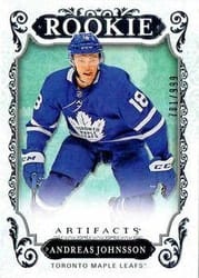 2018-19 Upper Deck Artifacts Base Set Andreas Johnsson #179 card