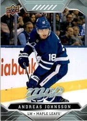 2019-20 Upper Deck MVP Base Set Andreas Johnsson #115 card