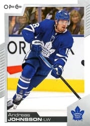 2020-21 O-Pee-Chee Base Set Andreas Johnsson #146 card