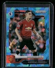 2019 Panini Prizm Premier League Andreas Pereira Red Mosaic #64