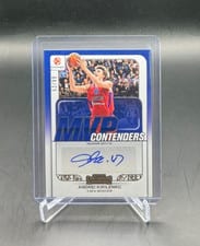 2025-26 Panini Contenders EuroLeague MVP Contenders Autographs Andrei Kirilenko #1 card