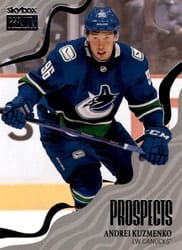 2022-23 SkyBox Metal Universe Skybox Premium Prospects Andrei Kuzmenko #PP-50 card