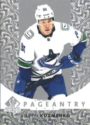 2022-23 SP Authentic Pageantry Andrei Kuzmenko #P-81 card