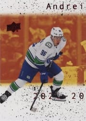 2022-23 Upper Deck 1997 Collectors Choice Commemorative Andrei Kuzmenko #CM-AK1 card