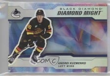 2022-23 Upper Deck Black Diamond Diamond Might Andrei Kuzmenko #DM-AK card
