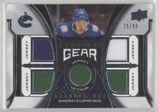 2022-23 Upper Deck Premier Premier Gear Rookies Jersey Andrei Kuzmenko #PGR-AK card