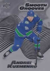 2022-23 Upper Deck Smooth Grooves Andrei Kuzmenko #SG39 card