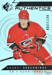 2018-19 SP Base Set Andrei Svechnikov #105 card